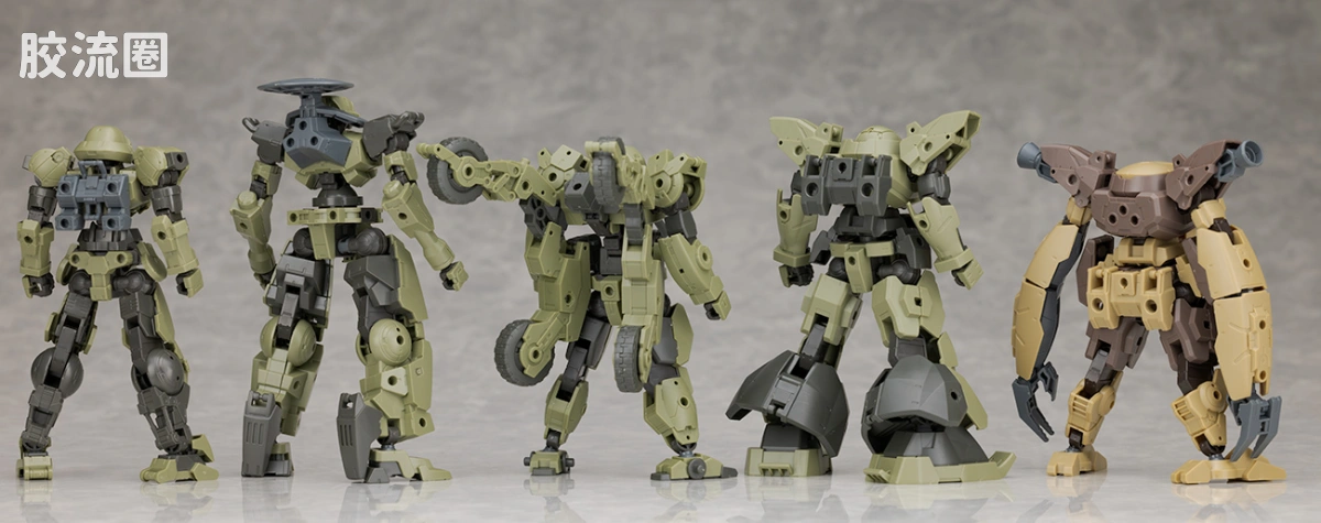 30MM 1/144 沃尔帕努瓦/Volvanova（拜隆军） 50 bEXM-33QB 沃尔帕诺瓦(四轮摩托Ver.) - 图片